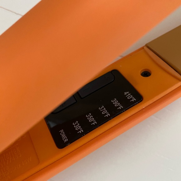 1” Orange Chi Ultra Flat Iron - Picture 3 of 5